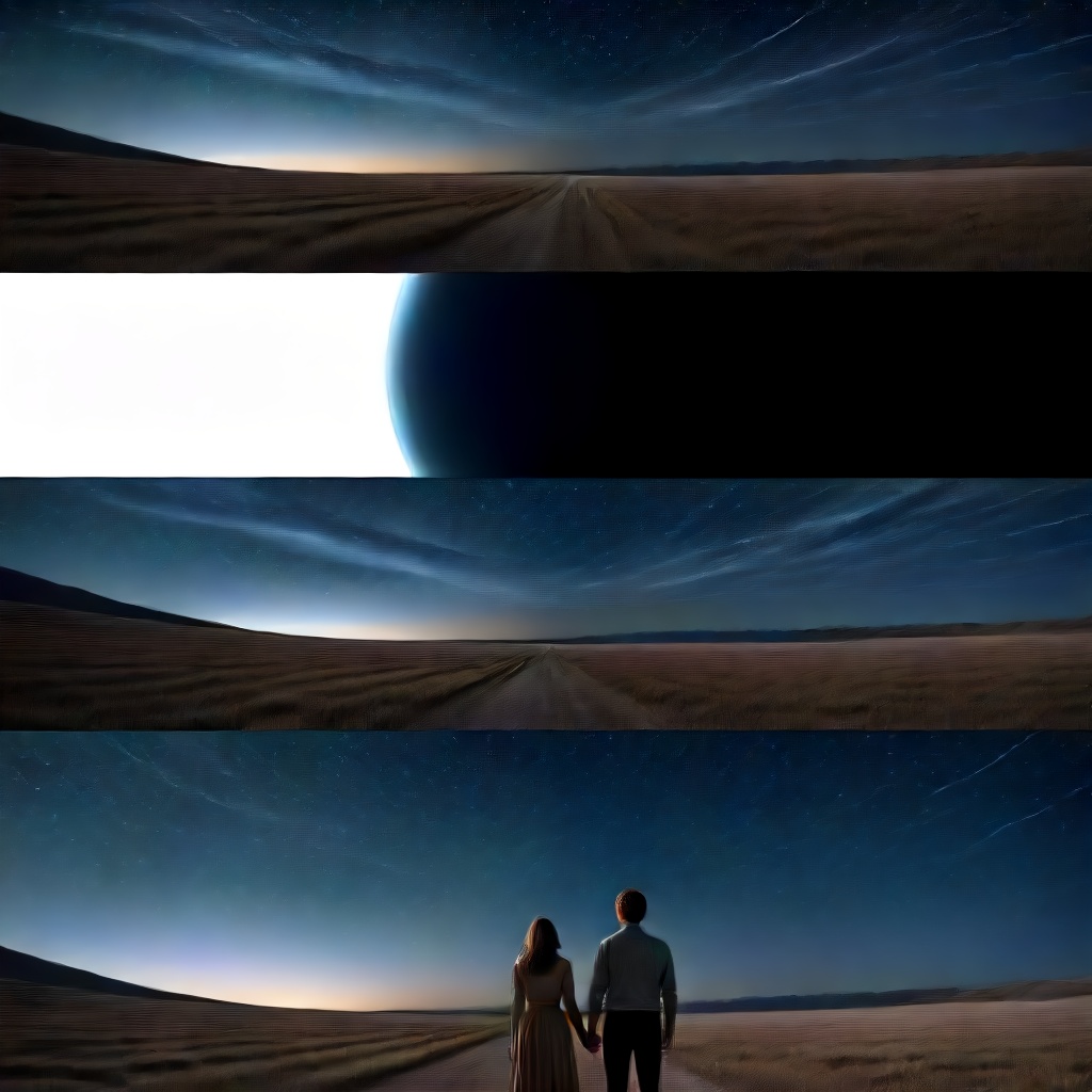 SD-SPIF generated cinematic widescreen environment